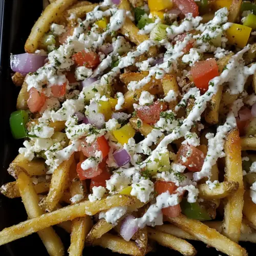 Loaded Greek Fries