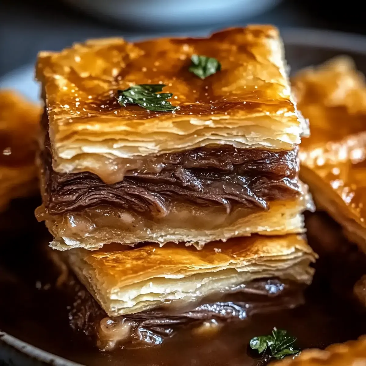 French Dip Squares