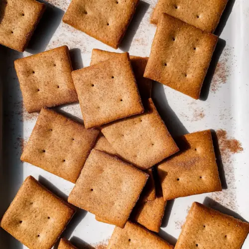 Honey Cinnamon Sourdough Graham Crackers