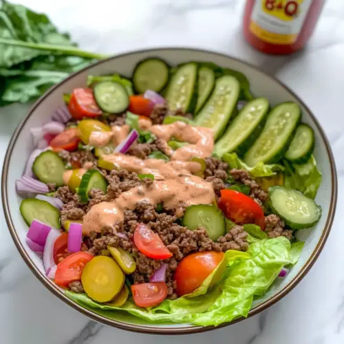 Chopped Big Mac Salad