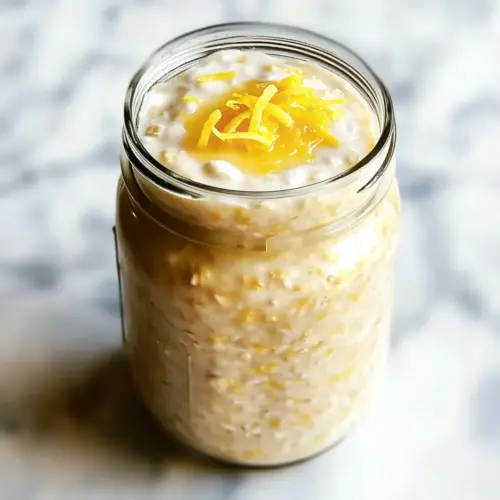 Lemon Curd Overnight Oats