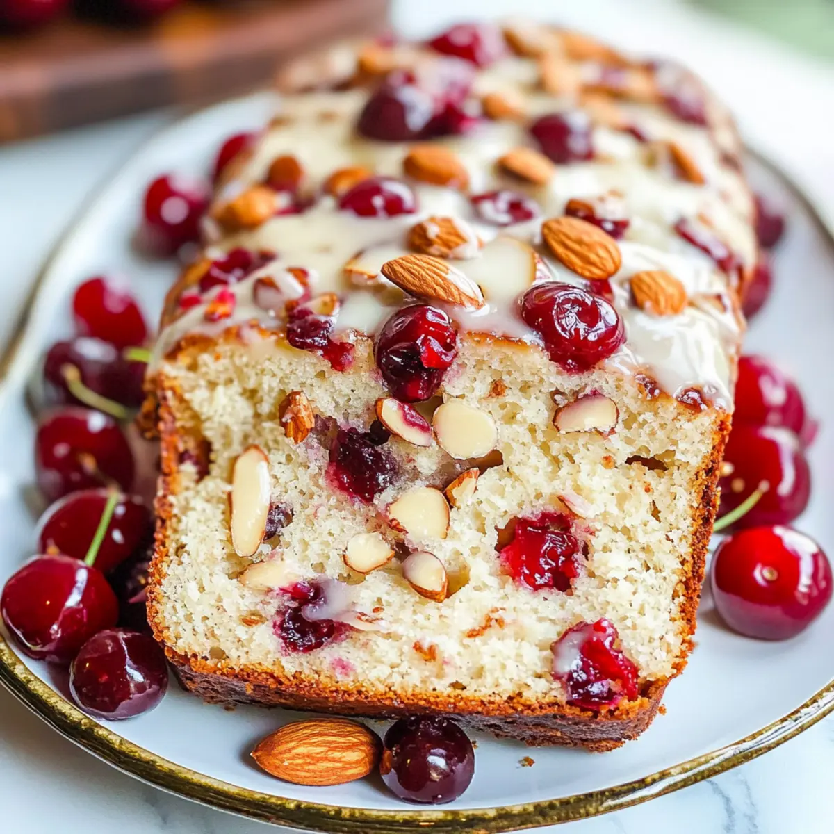 Almond Cherry Bread