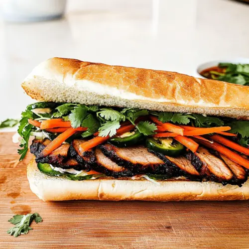 Bahn Mi Sandwich