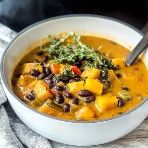 Black Bean Butternut Squash Stew