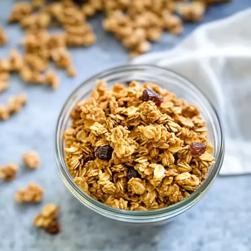 Peanut Butter Granola