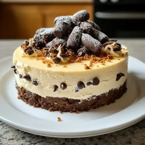 Mascarpone Ricotta Cannoli Cheesecake