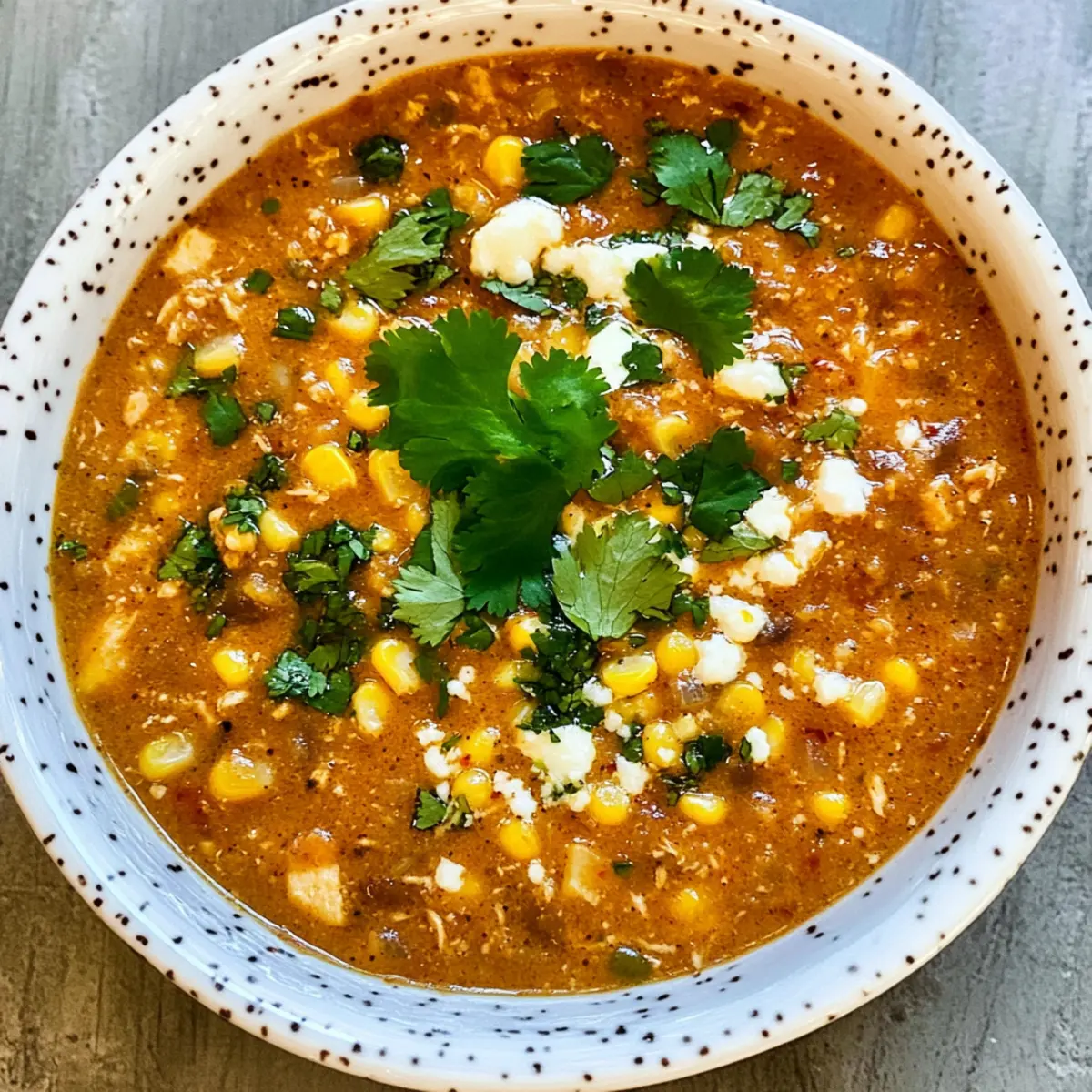 Street Corn Chicken Chili