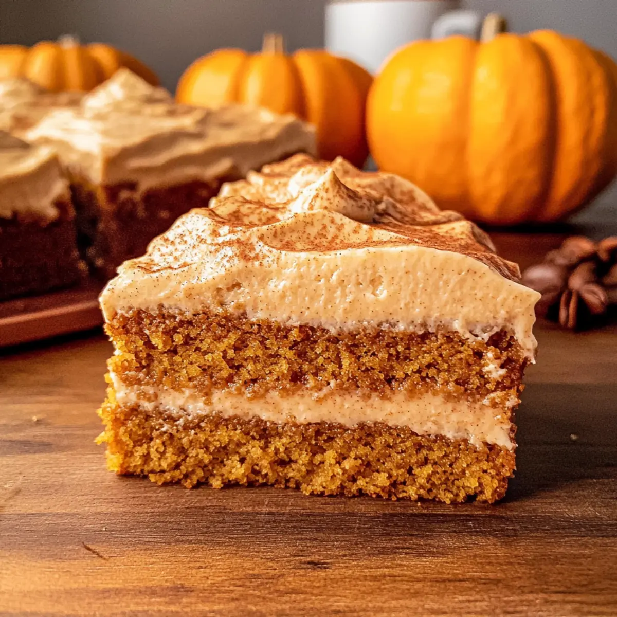 Pumpkin Spice Latte Cake