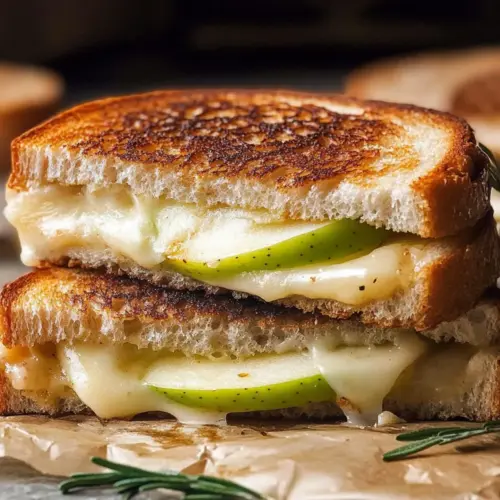 Brie and Apple Grilled Cheese