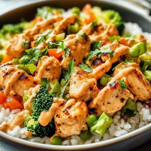 Bang Bang Chicken Bowl