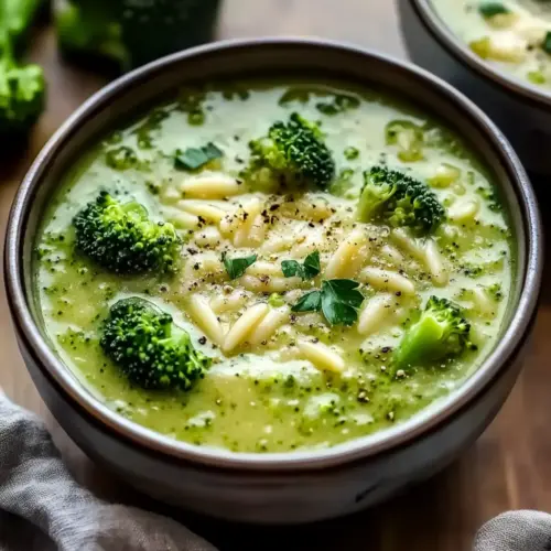 Garlic Italian Broccoli Soup