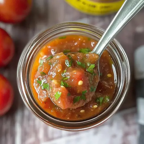 10 Minute Tomato Dressing