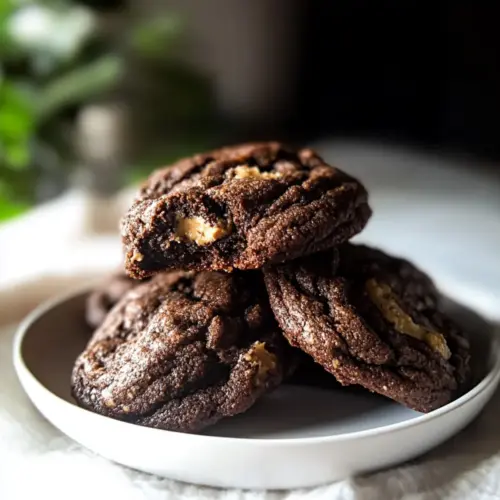 Sourdough Chocolate Peanut Butter Swirl Cookies