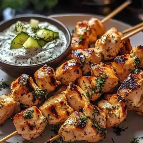 Greek Chicken Souvlaki