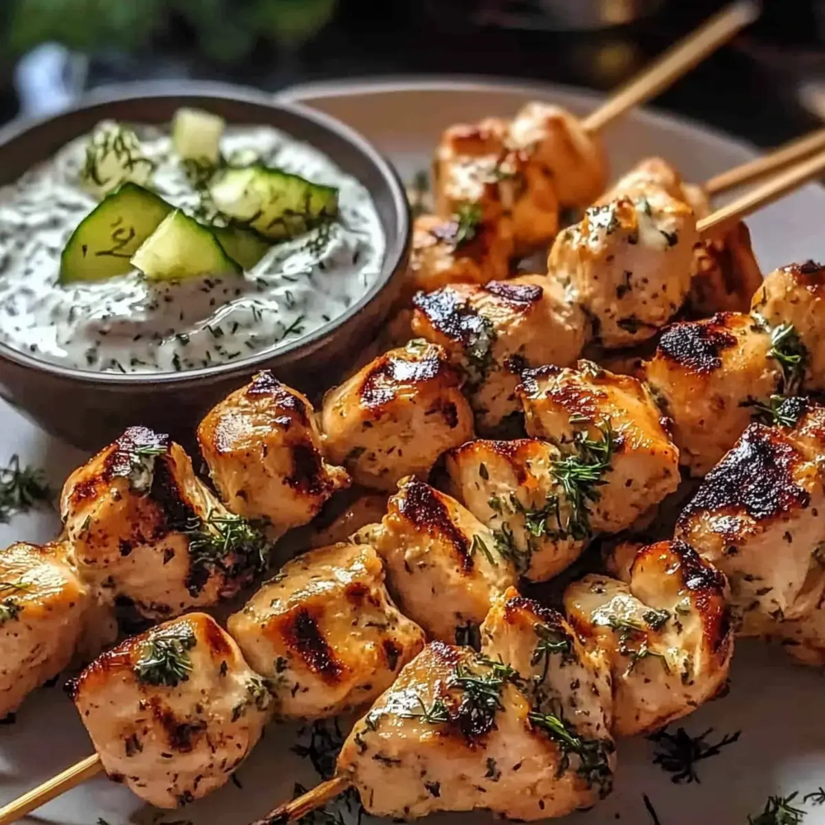 Greek Chicken Souvlaki
