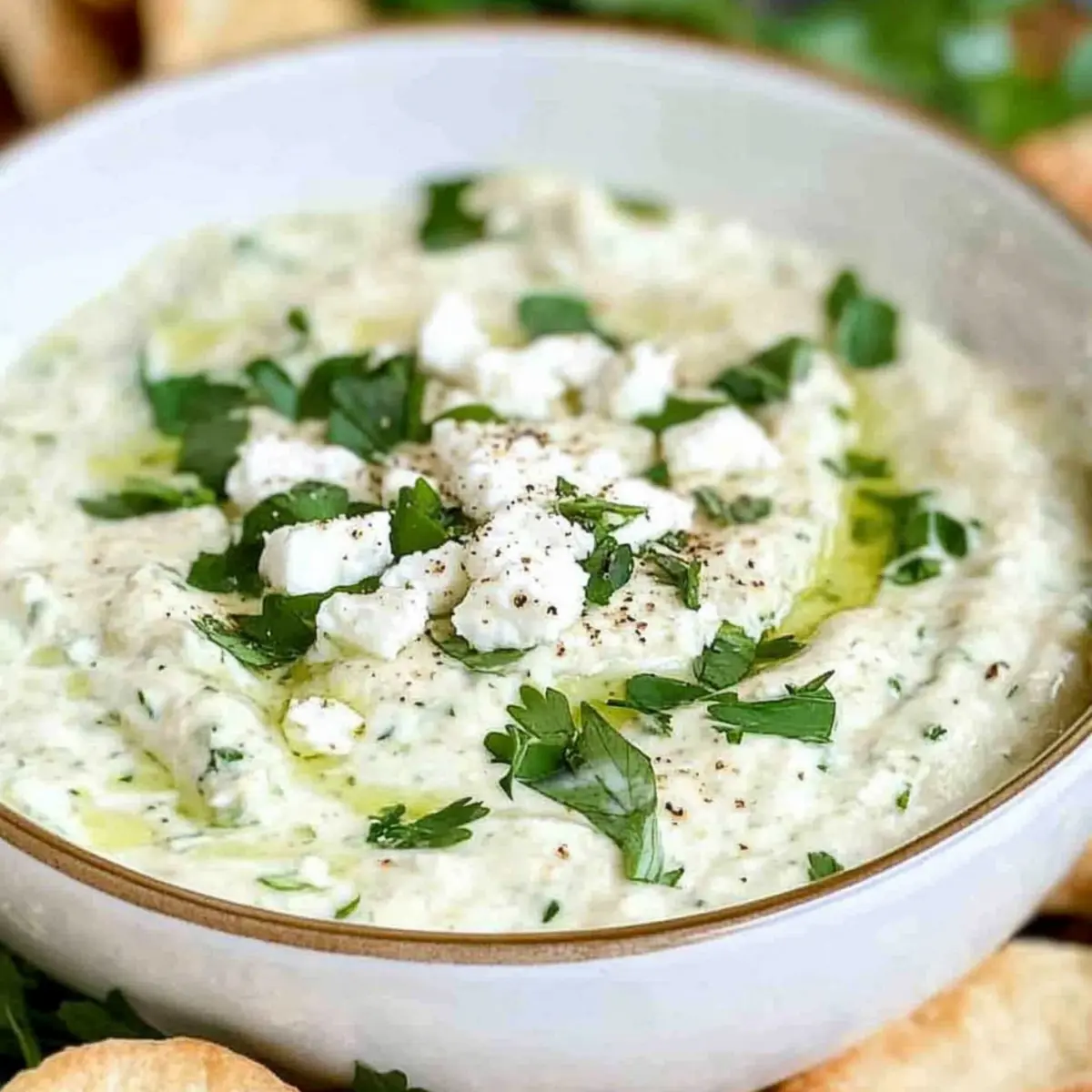 Italian White Bean Feta Dip