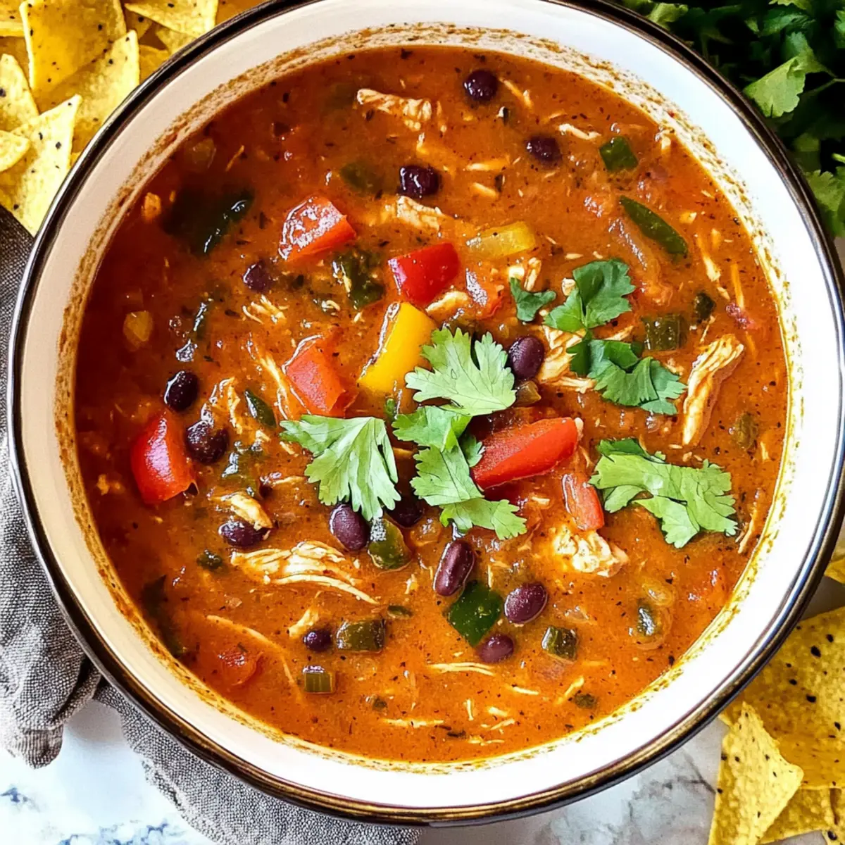 Chicken Fajita Soup