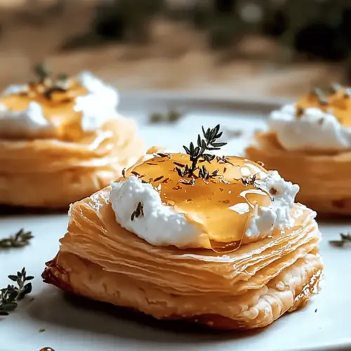 Goat Cheese and Honey Bites