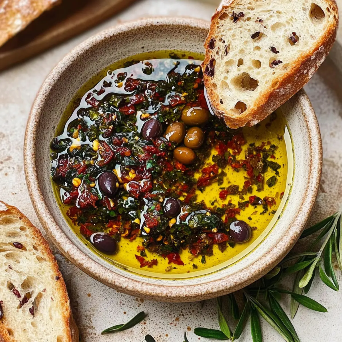 Restaurant-Worthy Bread Dipping Oil