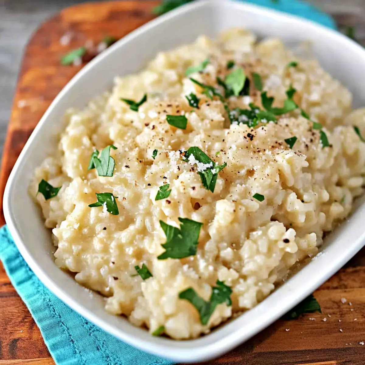 Cauliflower Rice Risotto