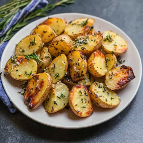 Roasted Herb Mustard Potatoes