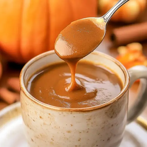 Pumpkin Spice Sauce for Coffee
