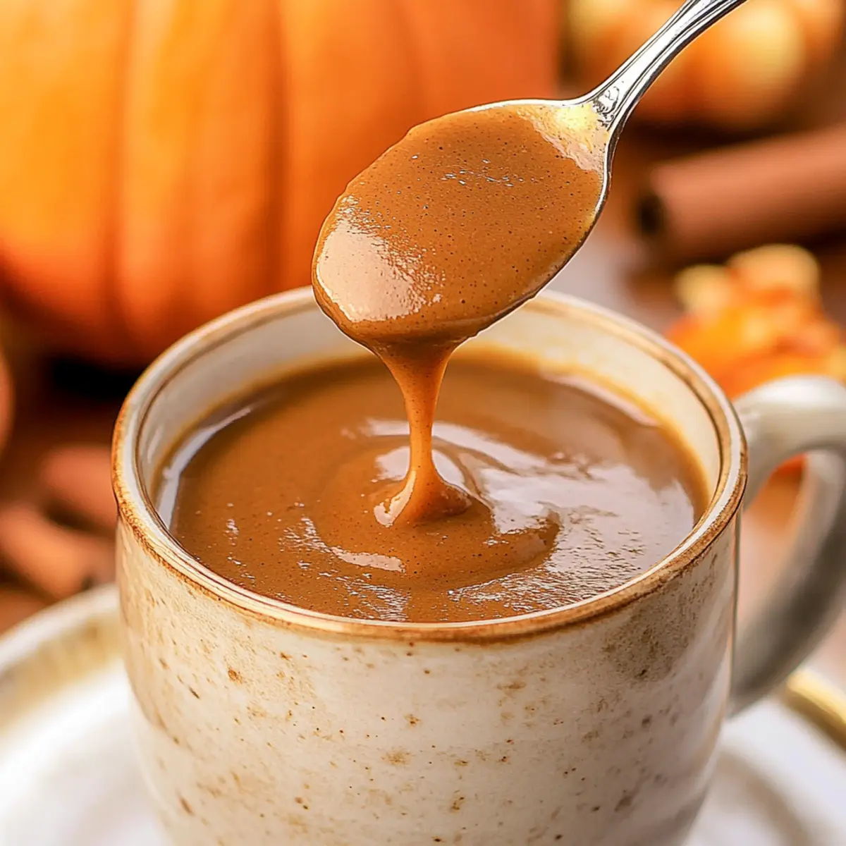 Pumpkin Spice Sauce for Coffee