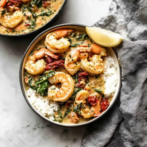 Creamy Garlic Shrimp