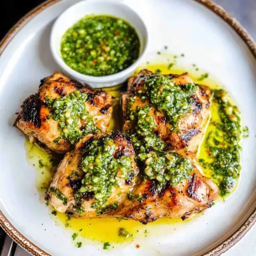 Chimichurri Chicken Thighs