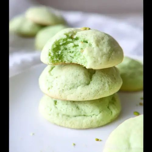 Pistachio Pudding Cookies