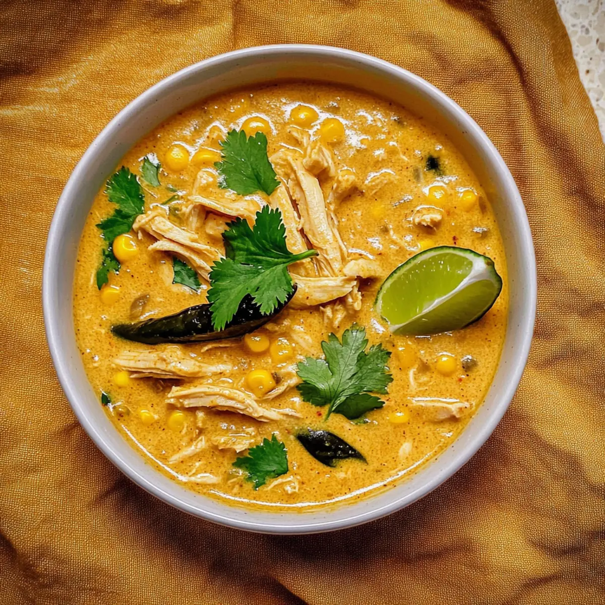 Chicken Poblano Soup