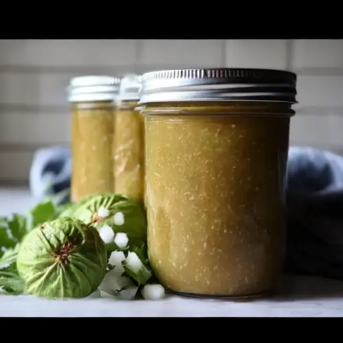 Canning Tomatillo Sauce