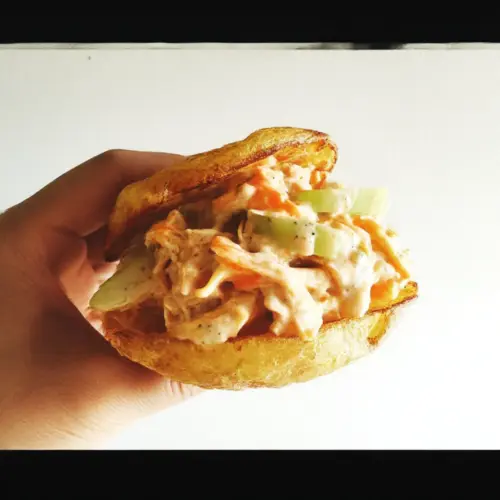 Buffalo Ranch Chicken Sliders
