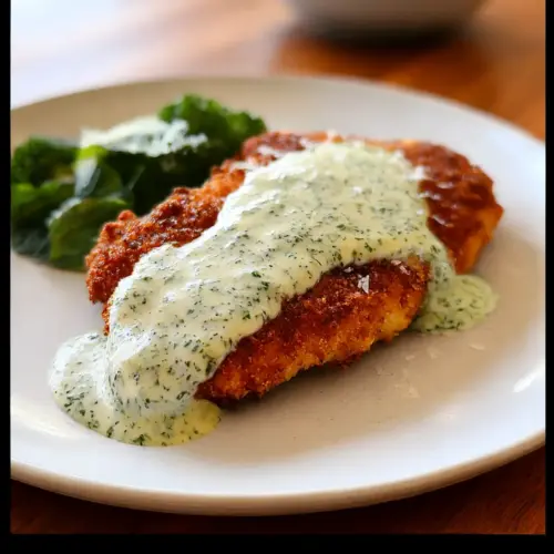 Chicken in Basil Cream Sauce