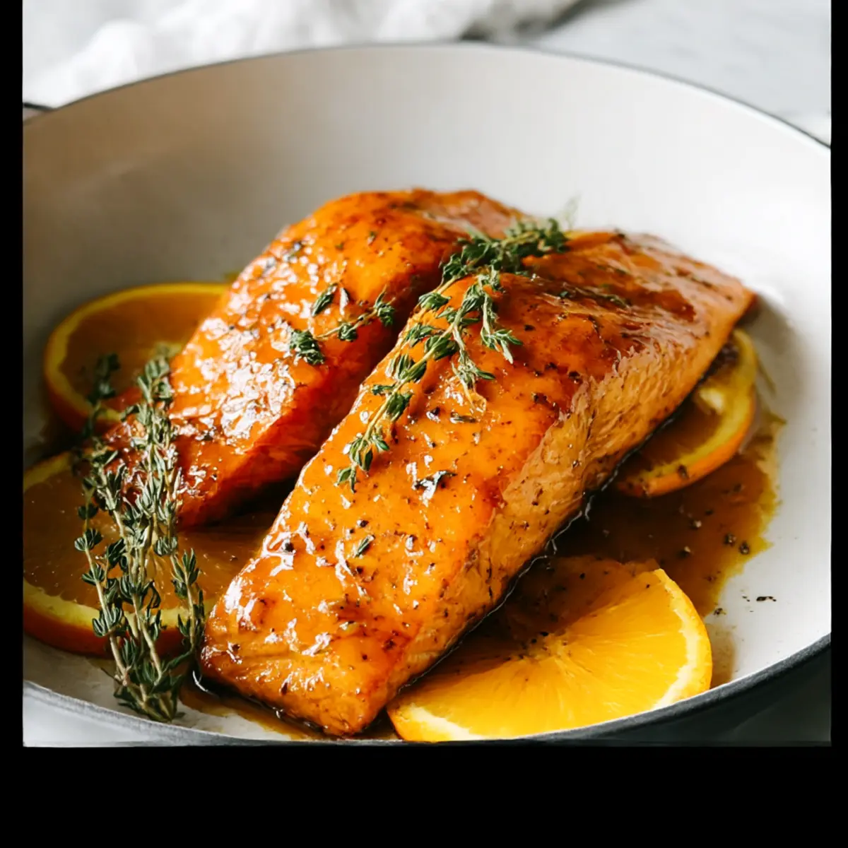Orange Glazed Salmon