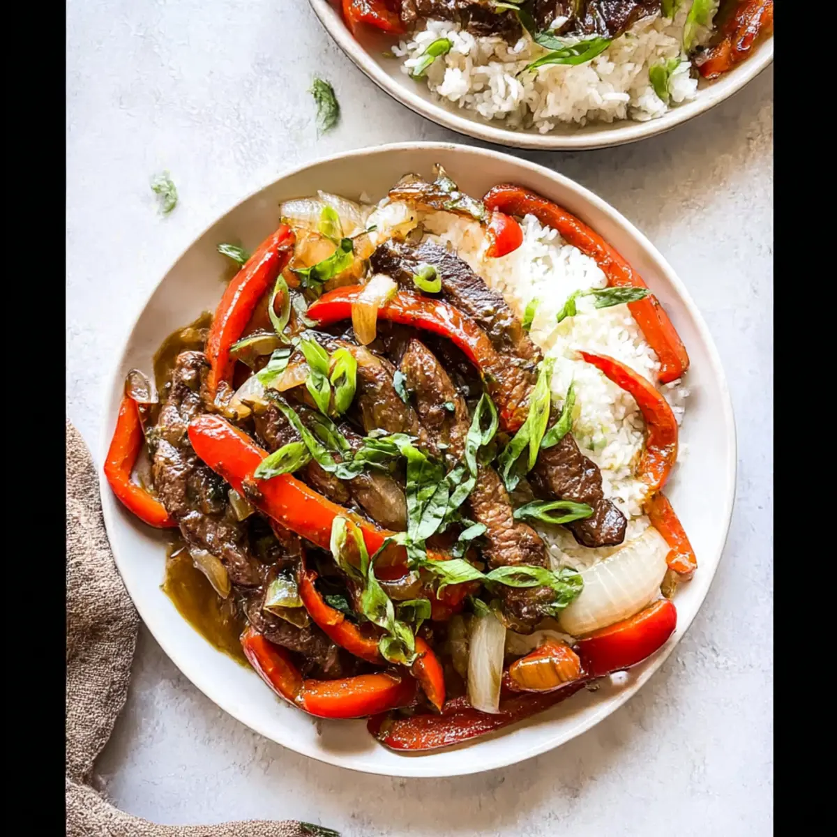 One Pan Thai Basil Beef