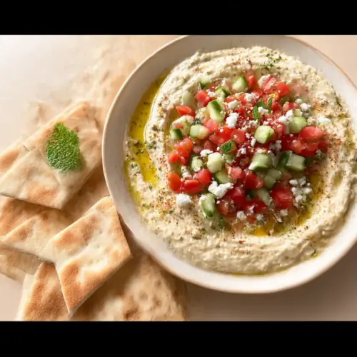 Loaded Hummus Dip