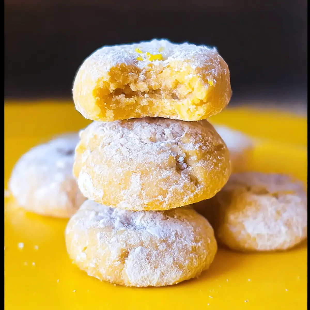 Lemon Pixie Cookies