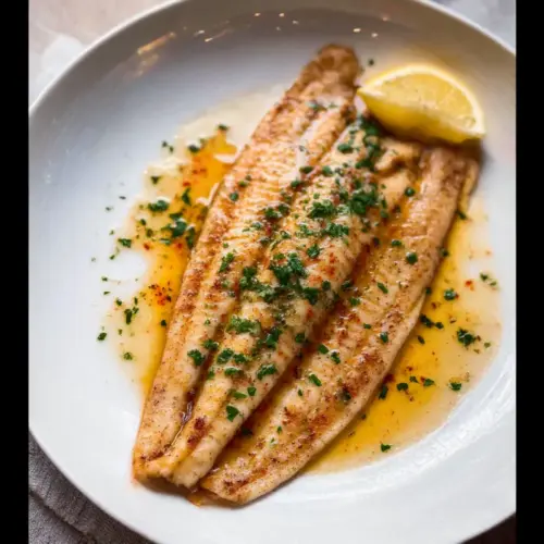 Flounder Meunière