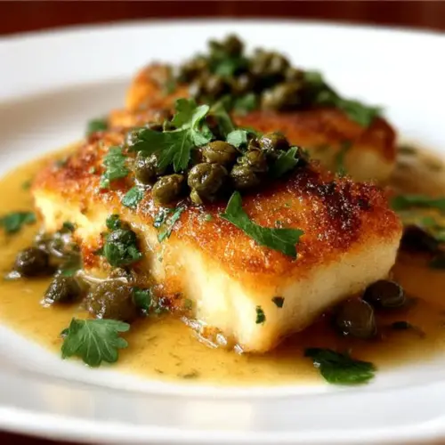 The Best Cod Piccata