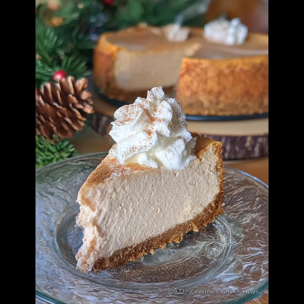 Holiday Spice Cheesecake