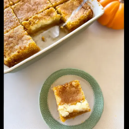 Ooey Gooey Pumpkin Butter Bars
