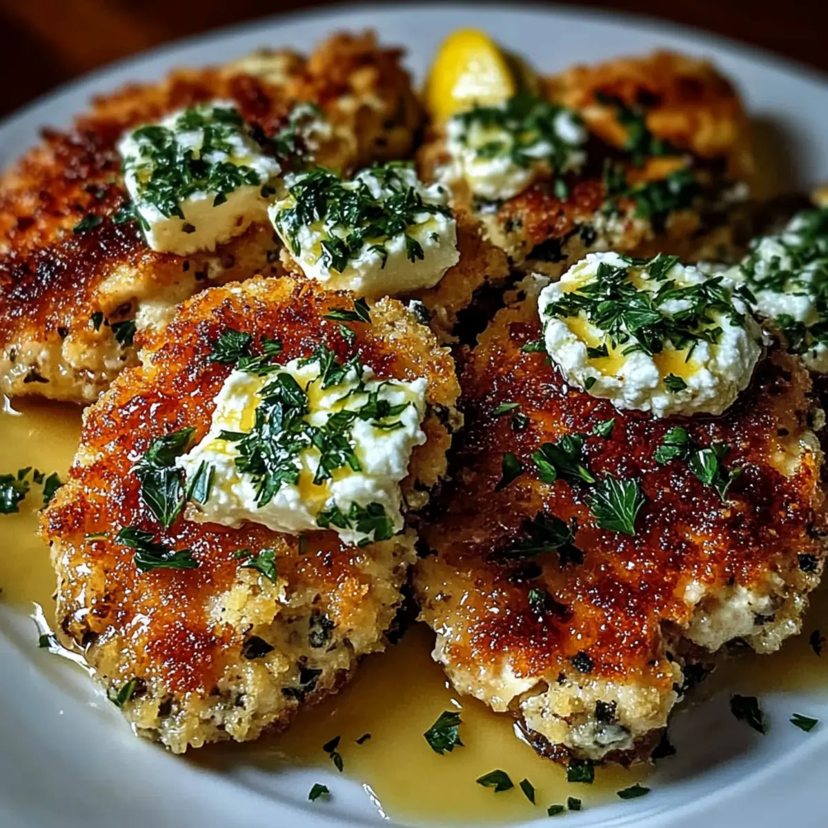 Baked Hot Honey Lemon Feta