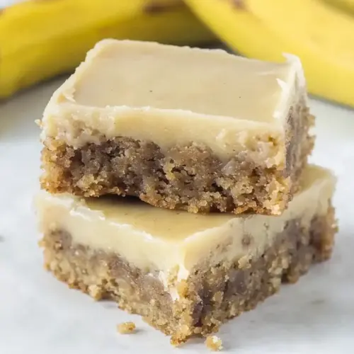 Banana Bread Blondies