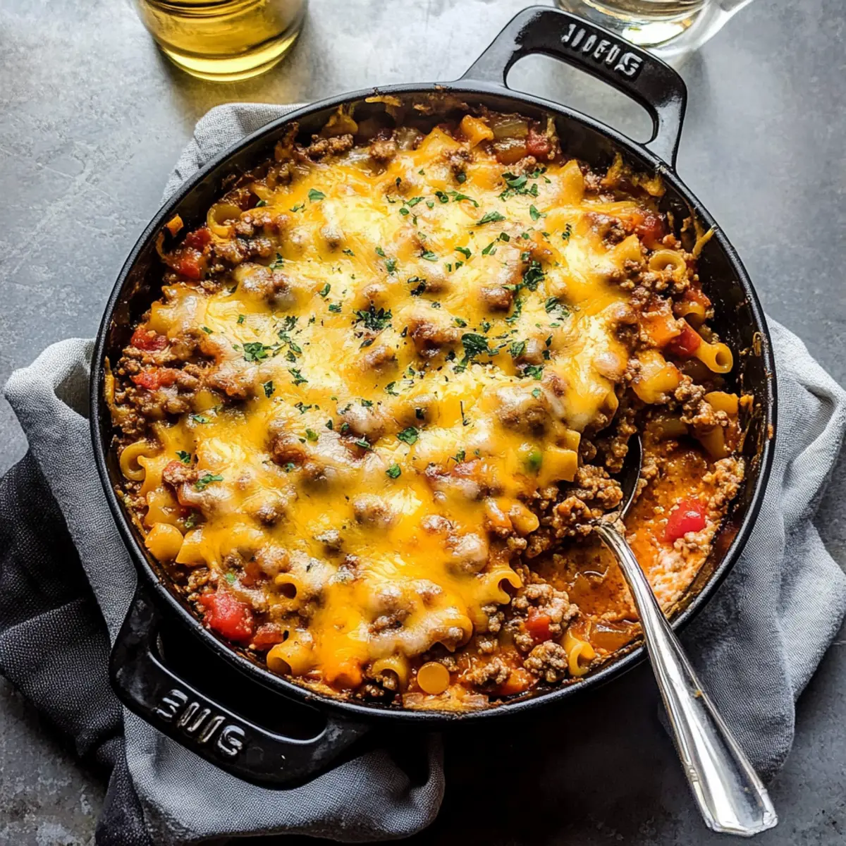 Sloppy Joe Style Ground Turkey Casserole