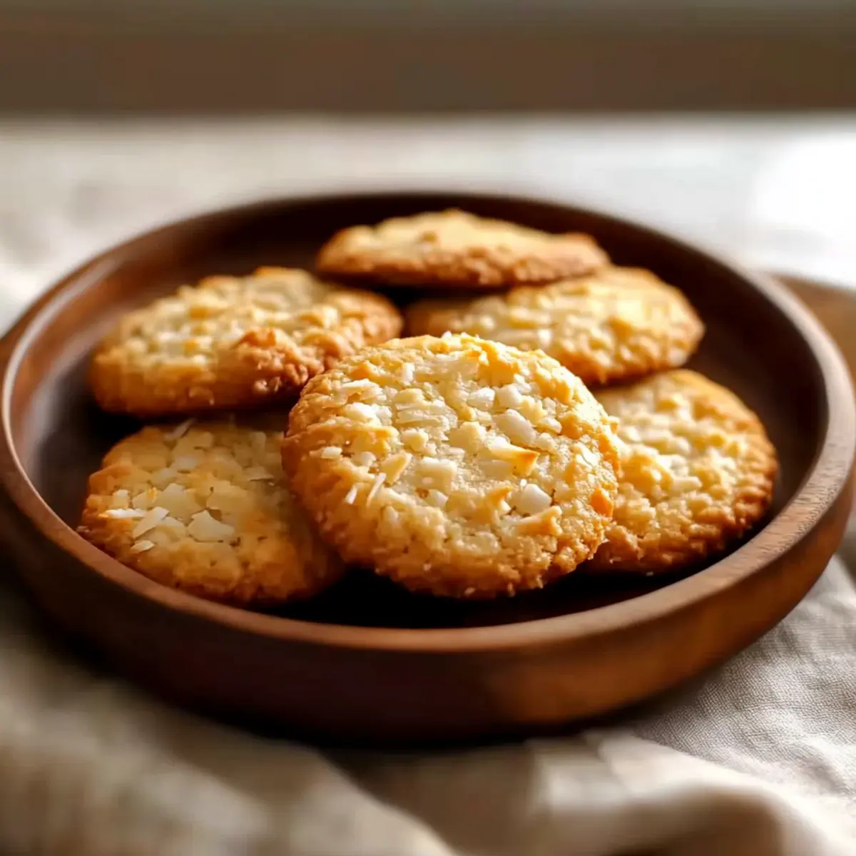 Chewy Coconut Cookies Recipe