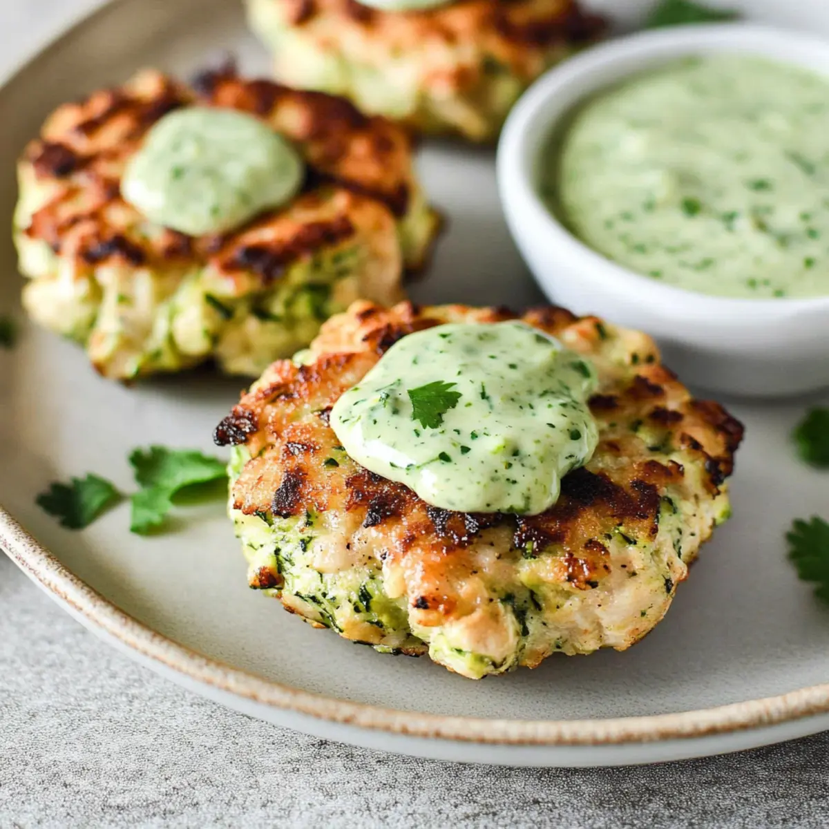 Chicken Zucchini Poppers
